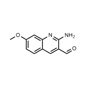 2-Amino-7-methoxyquinoline-3-carbaldehyde|CS-1243557