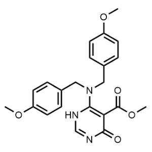 Methyl 6-(bis(4-methoxybenzyl)amino)-4-oxo-1,4-dihydropyrimidine-5-carboxylate|CS-1243923