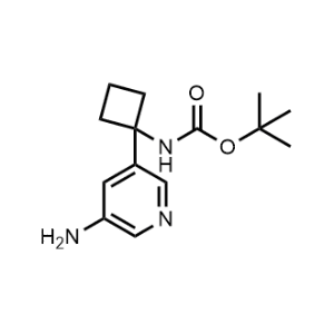 tert-Butyl (1-(5-aminopyridin-3-yl)cyclobutyl)carbamate|CS-1244002