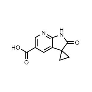 2'-Oxo-1',2'-dihydrospiro[cyclopropane-1,3'-pyrrolo[2,3-b]pyridine]-5'-carboxylic acid|CS-1244279