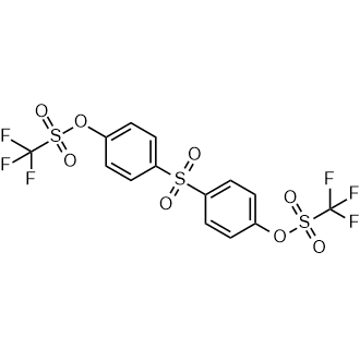 Methanesulfonic acid, trifluoro-, sulfonyldi-4,1-phenylene ester|CS-1244582