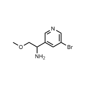 1-(5-Bromopyridin-3-yl)-2-methoxyethan-1-amine|CS-1244603