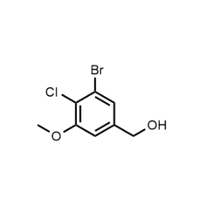 (3-Bromo-4-chloro-5-methoxyphenyl)methanol|CS-1244965
