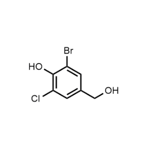 2-Bromo-6-chloro-4-(hydroxymethyl)phenol|CS-1245060