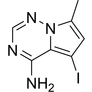 Pyrrolo[2,1-f][1,2,4]triazin-4-amine, 5-iodo-7-methyl-|CS-1245373