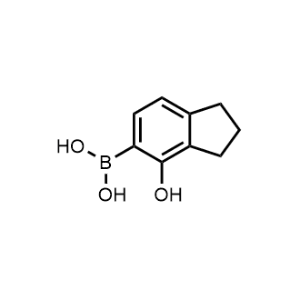 (4-Hydroxy-2,3-dihydro-1H-inden-5-yl)boronic acid|CS-1245487