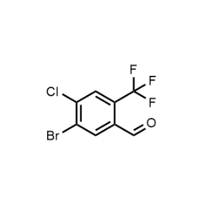 5-Bromo-4-chloro-2-(trifluoromethyl)benzaldehyde|CS-1245738