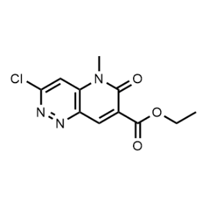 Ethyl 3-chloro-5-methyl-6-oxo-5,6-dihydropyrido[3,2-c]pyridazine-7-carboxylate|CS-1245768