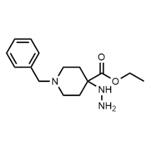 Ethyl 1-benzyl-4-hydrazinylpiperidine-4-carboxylate|CS-1245987