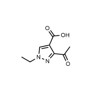 3-Acetyl-1-ethyl-1H-pyrazole-4-carboxylic acid|CS-1246041