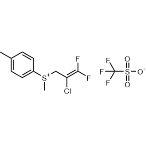 (2-Chloro-3,3-difluoroallyl)(methyl)(p-tolyl)sulfonium trifluoromethanesulfonate|CS-1246272