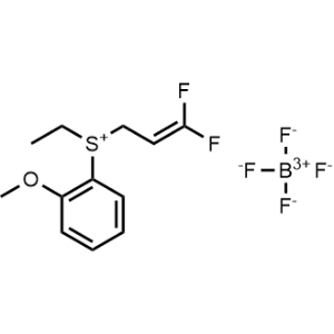 (3,3-Difluoroallyl)(ethyl)(2-methoxyphenyl)sulfonium tetrafluoroborate|CS-1246274