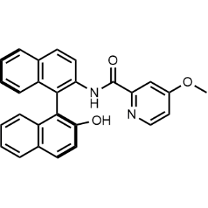 (S)-N-(2'-hydroxy-[1,1'-binaphthalen]-2-yl)-4-methoxypicolinamide|CS-1246345
