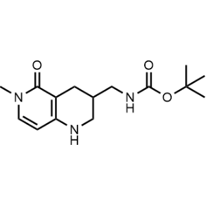 tert-Butyl ((6-methyl-5-oxo-1,2,3,4,5,6-hexahydro-1,6-naphthyridin-3-yl)methyl)carbamate|CS-1246364