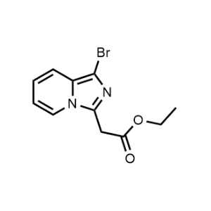 Ethyl 2-(1-bromoimidazo[1,5-a]pyridin-3-yl)acetate|CS-1246373