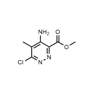 Methyl 4-amino-6-chloro-5-methylpyridazine-3-carboxylate|CS-1246374