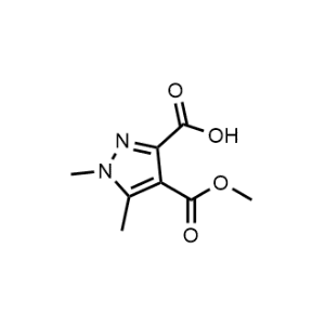 4-(Methoxycarbonyl)-1,5-dimethyl-1H-pyrazole-3-carboxylic acid|CS-1246415