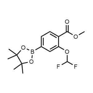 Methyl 2-(difluoromethoxy)-4-(4,4,5,5-tetramethyl-1,3,2-dioxaborolan-2-yl)benzoate|CS-1246433