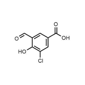 3-Chloro-5-formyl-4-hydroxybenzoic acid|CS-1246445