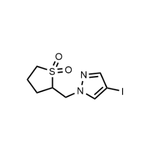 2-((4-Iodo-1H-pyrazol-1-yl)methyl)tetrahydrothiophene 1,1-dioxide|CS-1246453