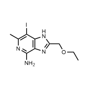 2-(Ethoxymethyl)-7-iodo-6-methyl-1H-imidazo[4,5-c]pyridin-4-amine|CS-1246729