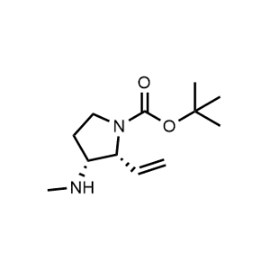 tert-Butyl (2R,3R)-3-(methylamino)-2-vinylpyrrolidine-1-carboxylate|CS-1247531