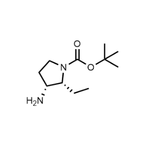 tert-Butyl (2R,3R)-3-amino-2-ethylpyrrolidine-1-carboxylate|CS-1247542