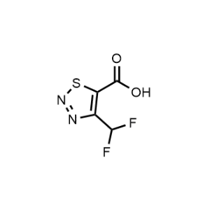 4-(Difluoromethyl)-1,2,3-thiadiazole-5-carboxylic acid|CS-1247547