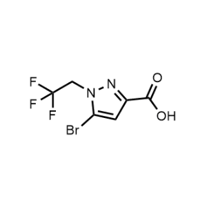 5-Bromo-1-(2,2,2-trifluoroethyl)-1H-pyrazole-3-carboxylic acid|CS-1247919