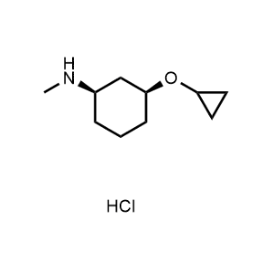 rel-(1R,3S)-3-Cyclopropoxy-N-methylcyclohexan-1-amine hydrochloride|CS-1247924