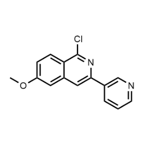1-Chloro-6-methoxy-3-(pyridin-3-yl)isoquinoline|CS-1248172