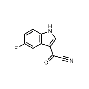 5-Fluoro-1H-indole-3-carbonyl cyanide|CS-1248311