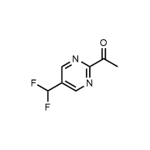 1-(5-(Difluoromethyl)pyrimidin-2-yl)ethan-1-one|CS-1258828