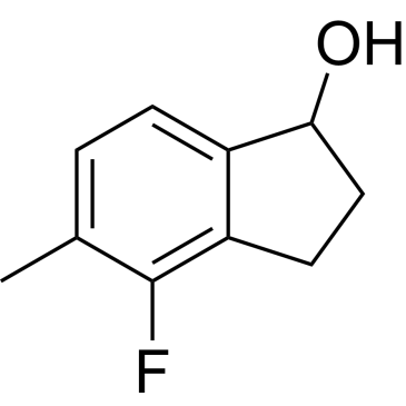 4-Fluoro-5-methyl-2,3-dihydro-1H-inden-1-ol|CS-1259225