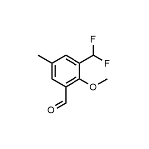 3-(Difluoromethyl)-2-methoxy-5-methylbenzaldehyde|CS-1259333