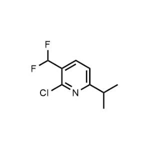 2-Chloro-3-(difluoromethyl)-6-isopropylpyridine|CS-1259426