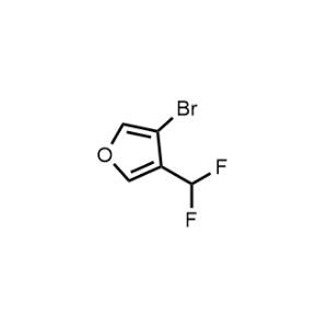 3-Bromo-4-(difluoromethyl)furan|CS-1259454