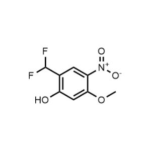 2-(Difluoromethyl)-5-methoxy-4-nitrophenol|CS-1259496