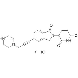 Desamino lenalidomide-acetylene-C-piperazine hydrochloride|CS-1261091