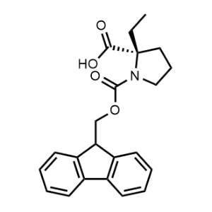 (S)-1-(((9H-Fluoren-9-yl)methoxy)carbonyl)-2-ethylpyrrolidine-2-carboxylic acid|CS-1261195