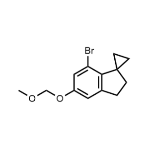 7'-Bromo-5'-(methoxymethoxy)-2',3'-dihydrospiro[cyclopropane-1,1'-indene]|CS-1261957