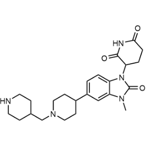 3-(3-Methyl-2-oxo-5-(1-(piperidin-4-ylmethyl)piperidin-4-yl)-2,3-dihydro-1H-benzo[d]imidazol-1-yl)piperidine-2,6-dione|CS-1262100