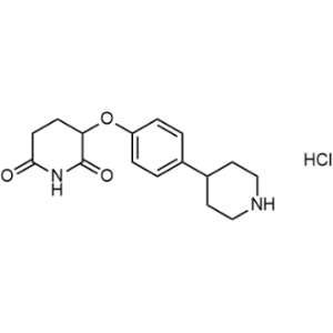3-(4-(Piperidin-4-yl)phenoxy)piperidine-2,6-dione hydrochloride|CS-1262264