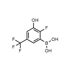 (2-Fluoro-3-hydroxy-5-(trifluoromethyl)phenyl)boronic acid|CS-1262304