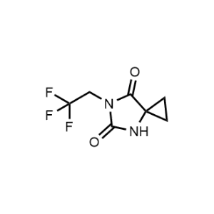 6-(2,2,2-Trifluoroethyl)-4,6-diazaspiro[2.4]heptane-5,7-dione|CS-1262316