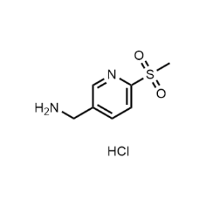 (6-(Methylsulfonyl)pyridin-3-yl)methanamine hydrochloride|CS-1262354