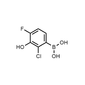 (2-Chloro-4-fluoro-3-hydroxyphenyl)boronic acid|CS-1262366