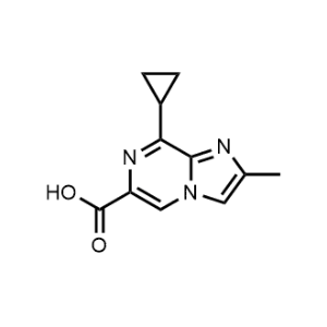 8-Cyclopropyl-2-methylimidazo[1,2-a]pyrazine-6-carboxylic acid|CS-1262380