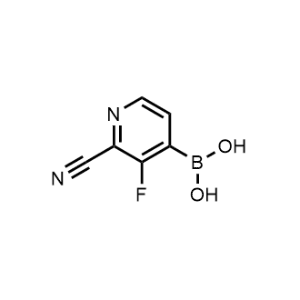 (2-Cyano-3-fluoropyridin-4-yl)boronic acid|CS-1262388
