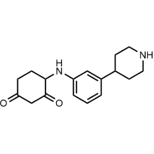 4-((3-(Piperidin-4-yl)phenyl)amino)cyclohexane-1,3-dione|CS-1262389
